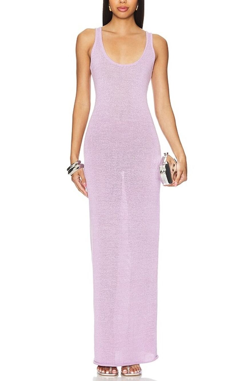 Ser.O.Ya Knit Lilac Jasmine Dress Size M
